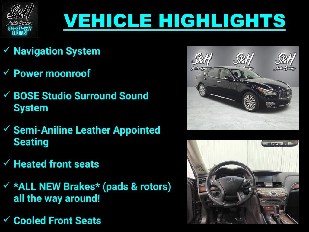 Used 2015 INFINITI Q70L 3.7X Sedan