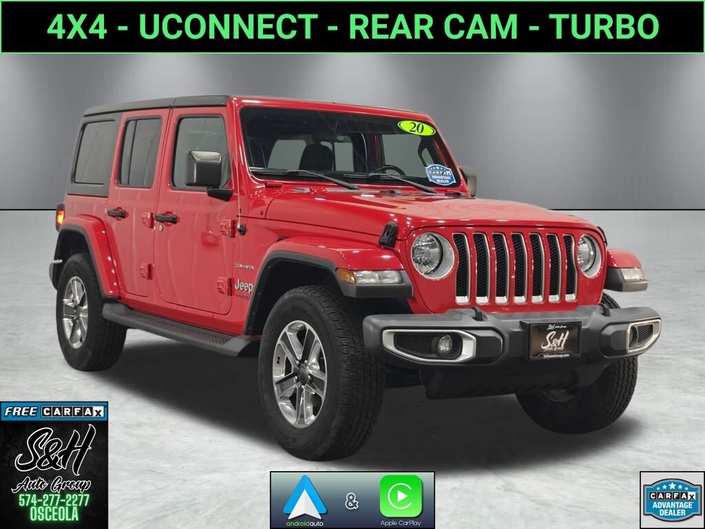 Used 2020 Jeep Wrangler Unlimited Sahara SUV