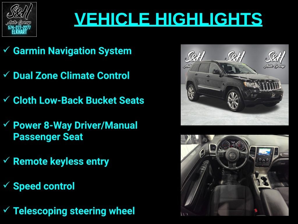 Used 2012 Jeep Grand Cherokee Laredo SUV
