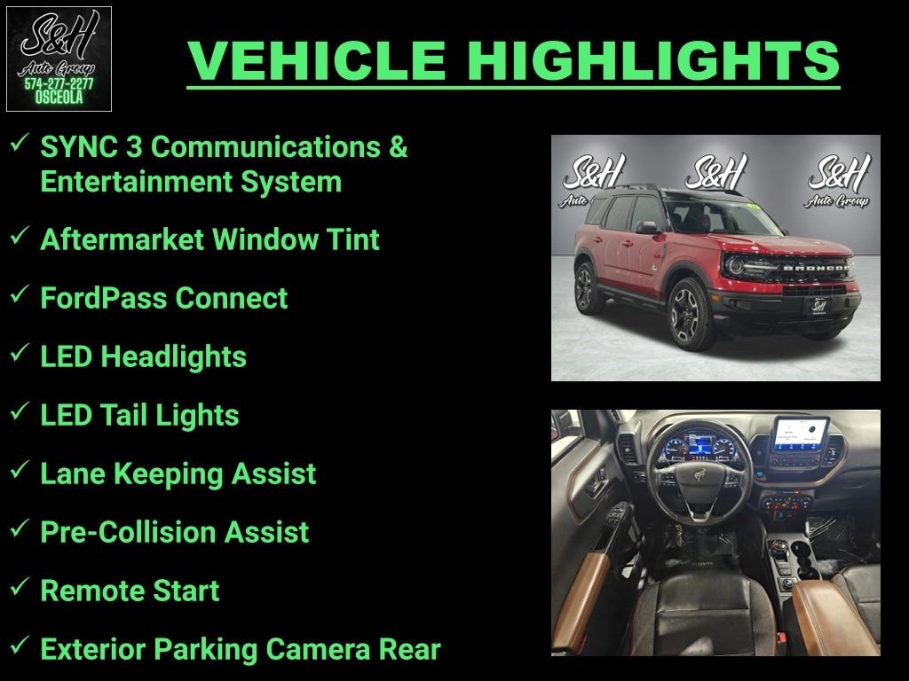 Used 2021 Ford Bronco Sport Outer Banks SUV