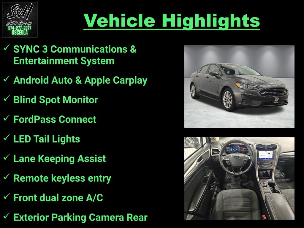 2020 Ford Fusion SE photo 2