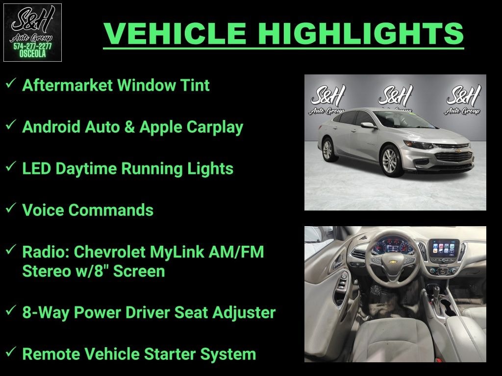 Used 2018 Chevrolet Malibu LT Sedan