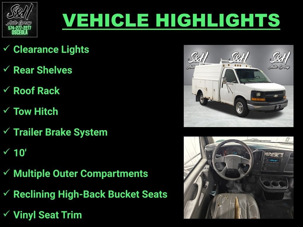 Used 2004 Chevrolet Express Van G3500 Base Cab/Chassis