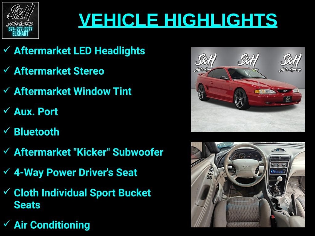 Used 1997 Ford Mustang GT Coupe