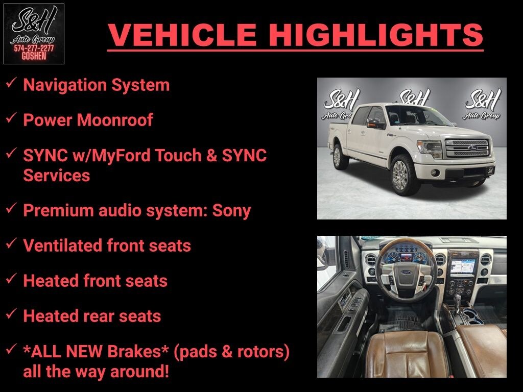 Used 2014 Ford F-150 Platinum Truck