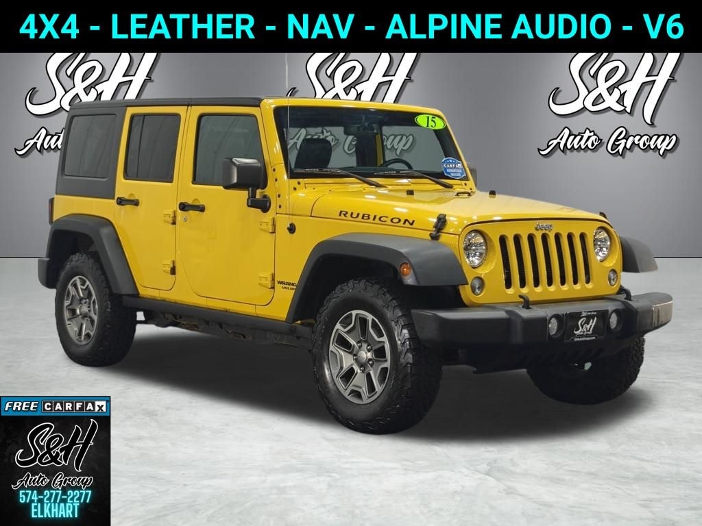 Used 2015 Jeep Wrangler Unlimited Rubicon SUV