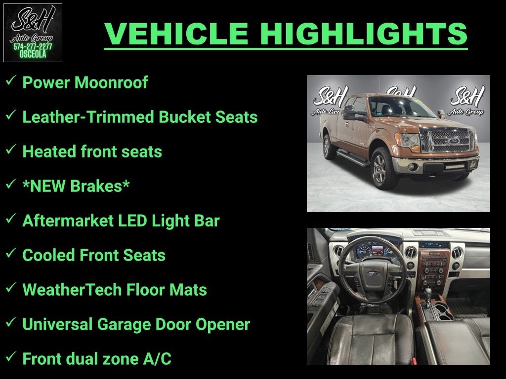 Used 2012 Ford F-150 Lariat Truck