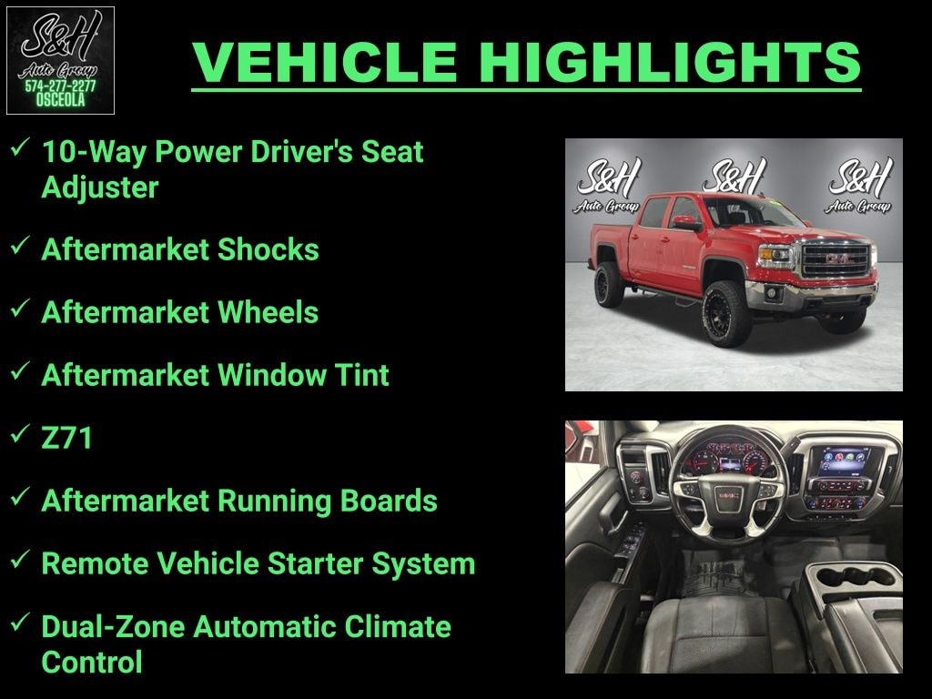Used 2015 GMC Sierra 1500 SLE Truck