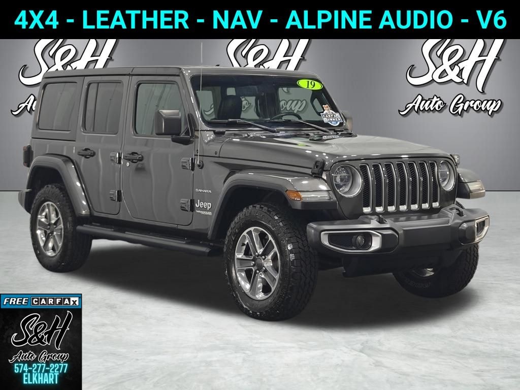 Used 2019 Jeep Wrangler Unlimited Sahara SUV