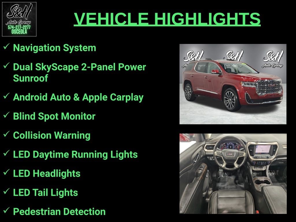 Used 2020 GMC Acadia Denali SUV