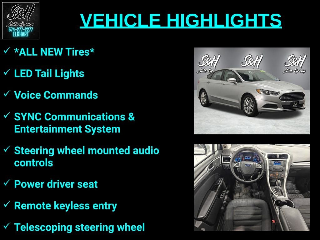 Used 2014 Ford Fusion SE Sedan