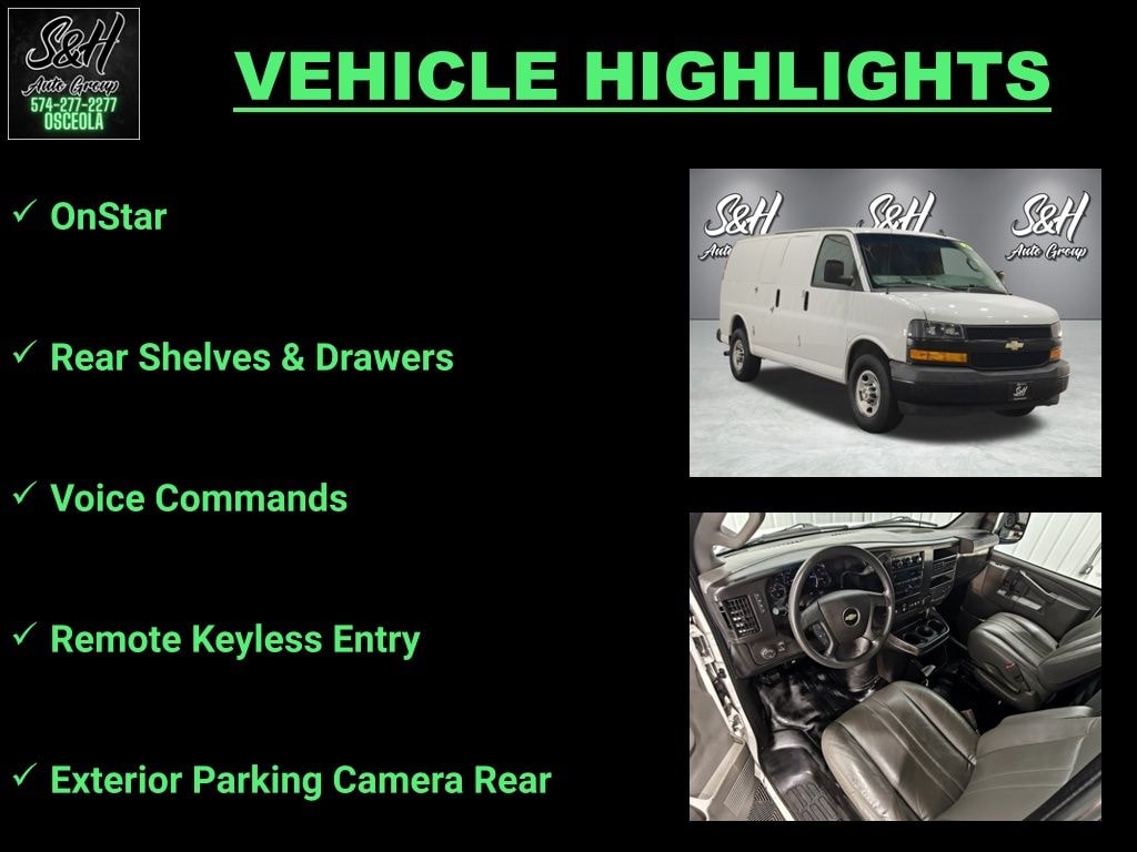 Used 2020 Chevrolet Express 2500 Work Van Cargo Van