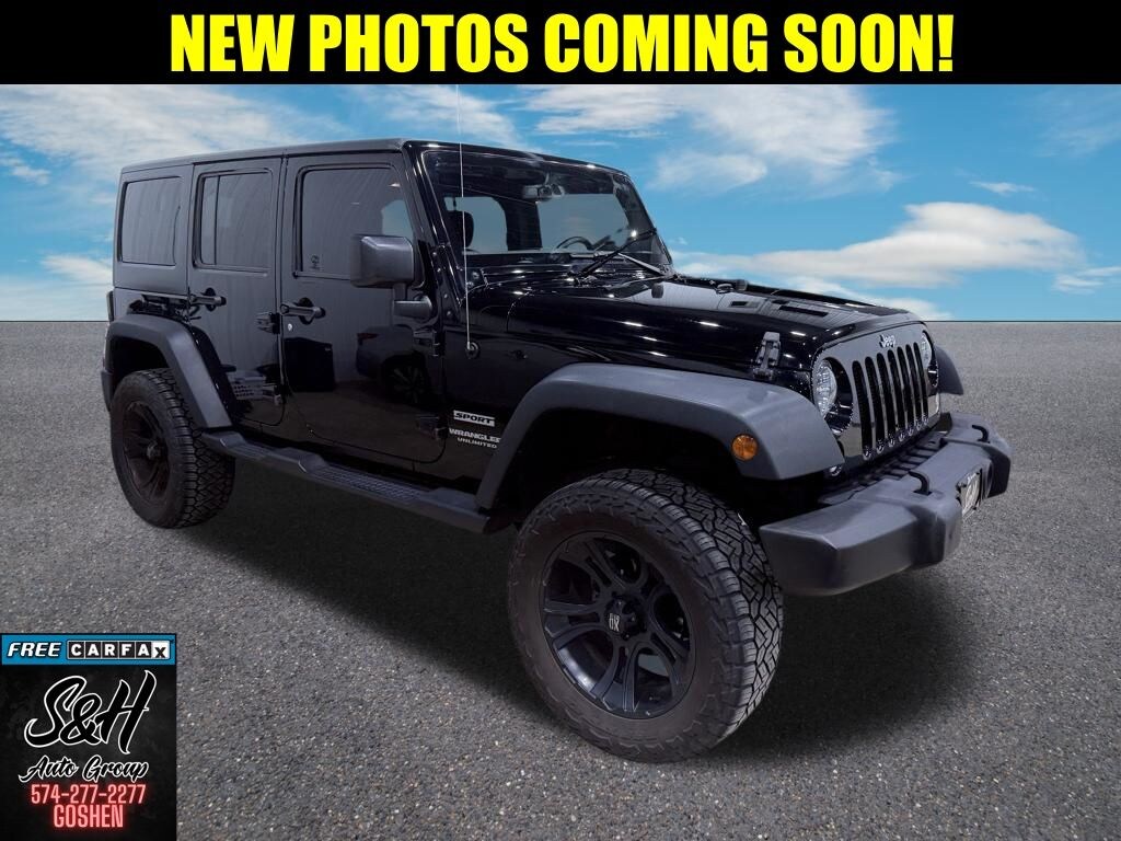 Used 2016 Jeep Wrangler Unlimited Sport SUV