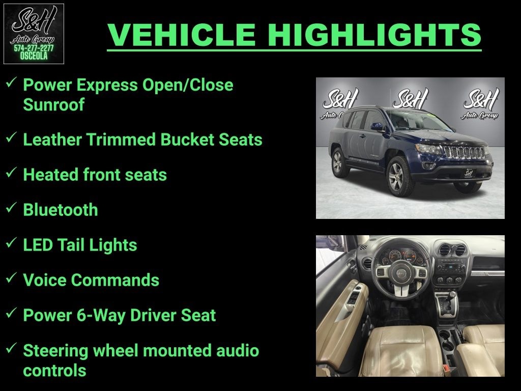 Used 2016 Jeep Compass Latitude SUV