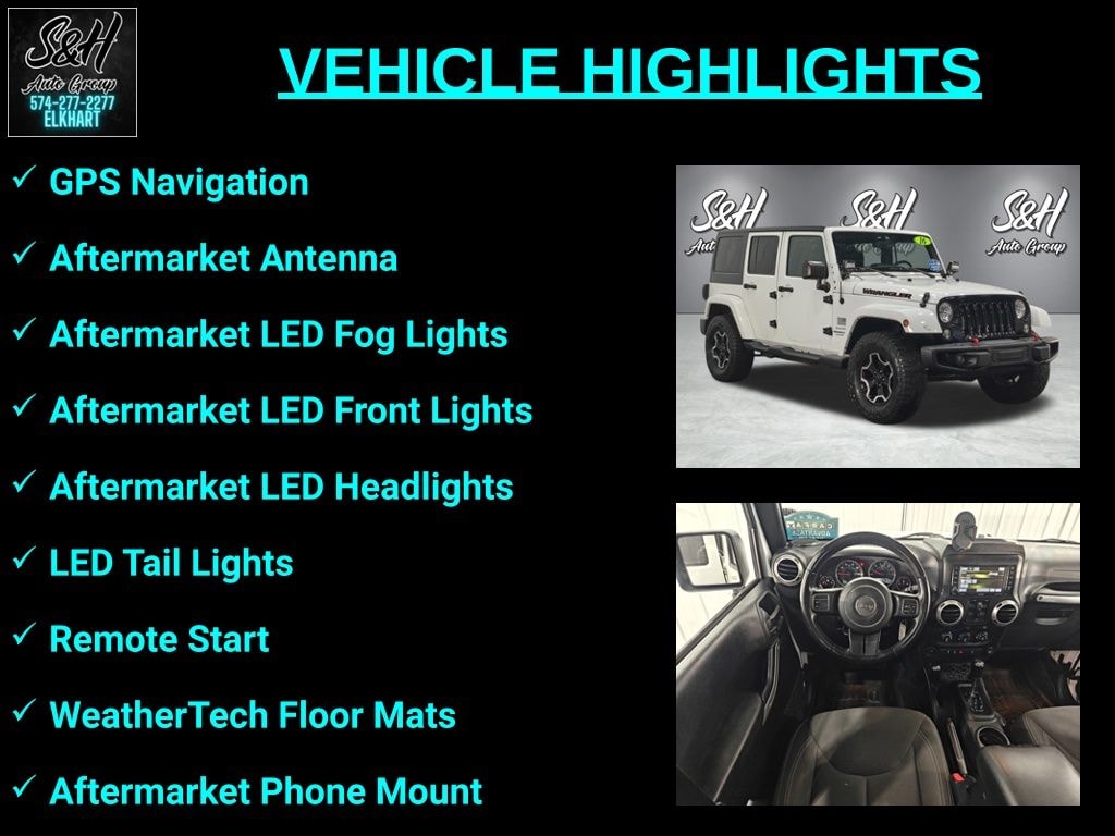 Used 2016 Jeep Wrangler Unlimited Sahara SUV