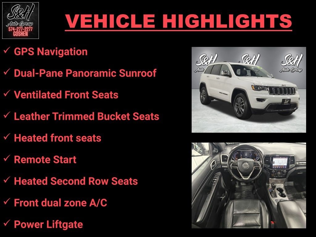 Used 2020 Jeep Grand Cherokee Limited SUV
