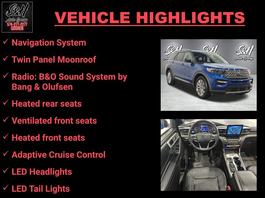 Used 2020 Ford Explorer Limited SUV