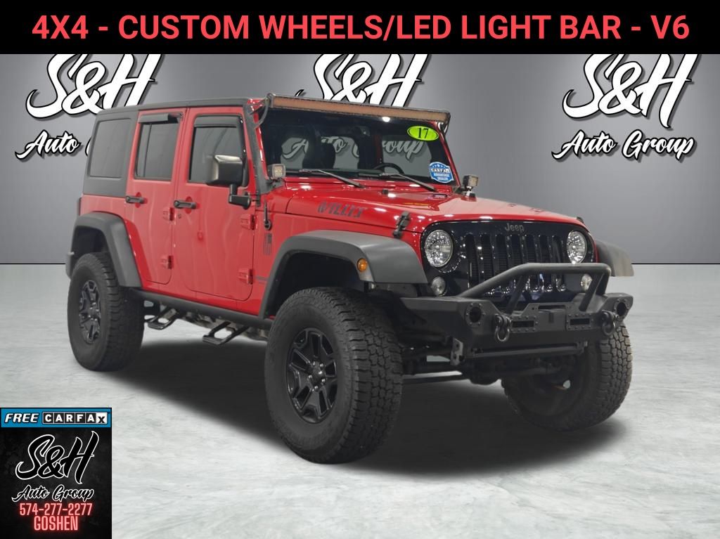 2017 Jeep Wrangler Unlimited Willys Wheeler's photo