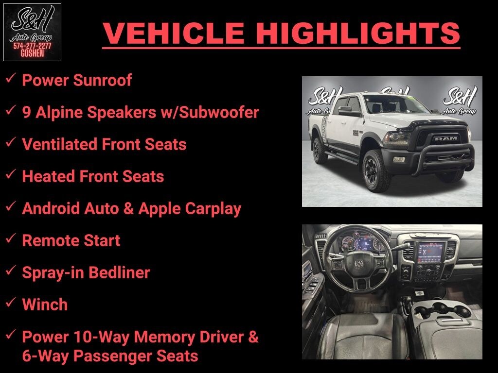 Used 2018 Ram 2500 Power Wagon Truck