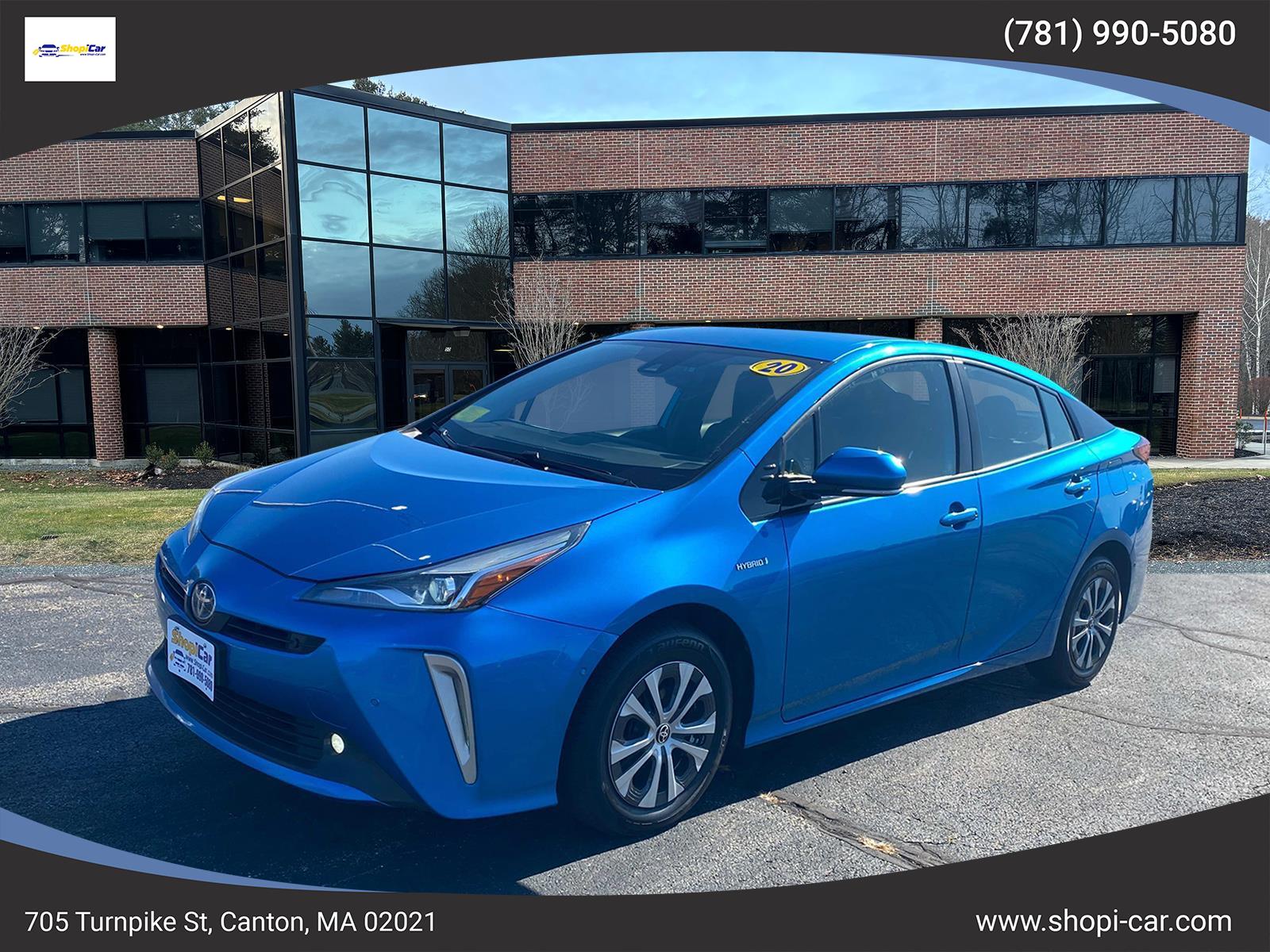 Electric storm blue prius discount
