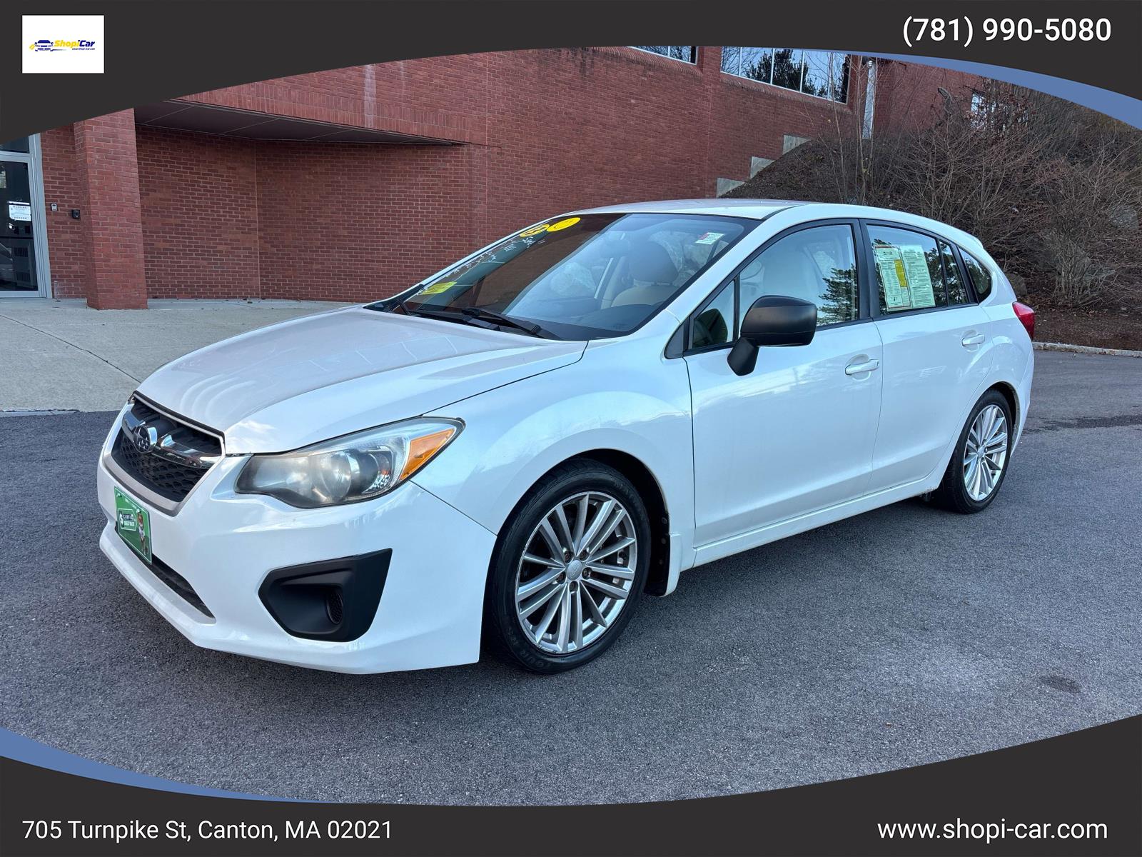 2013 Subaru Impreza 2.0I