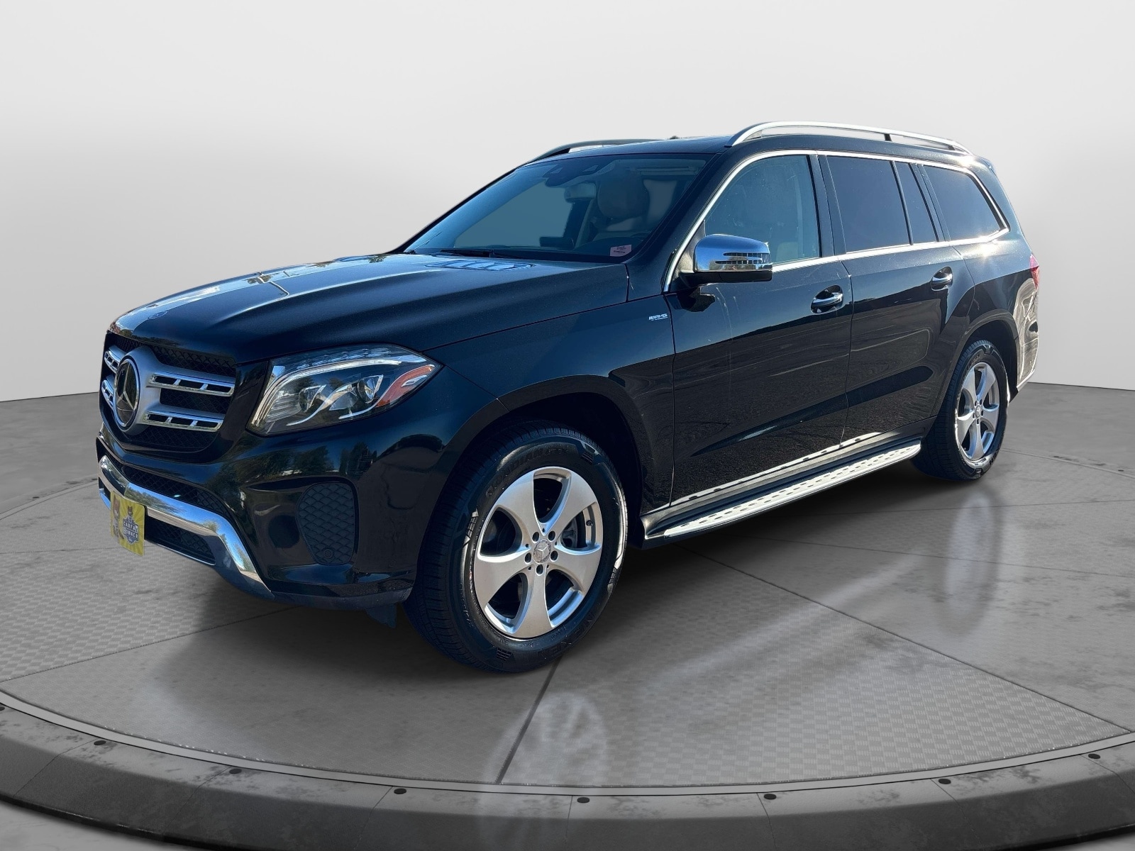 Black 2017 Mercedes-Benz GLS 450 4MATIC SUV / Crossover All-Wheel Drive Automatic