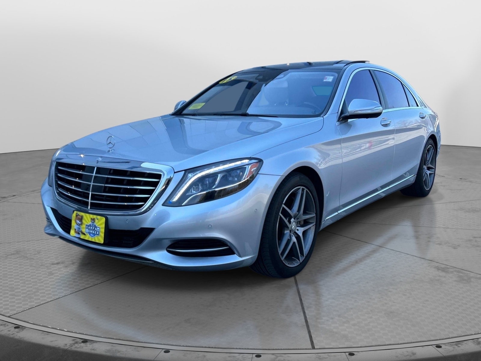 Silver 2015 Mercedes-Benz S-Class S 550 4MATIC Sedan All-Wheel Drive Automatic