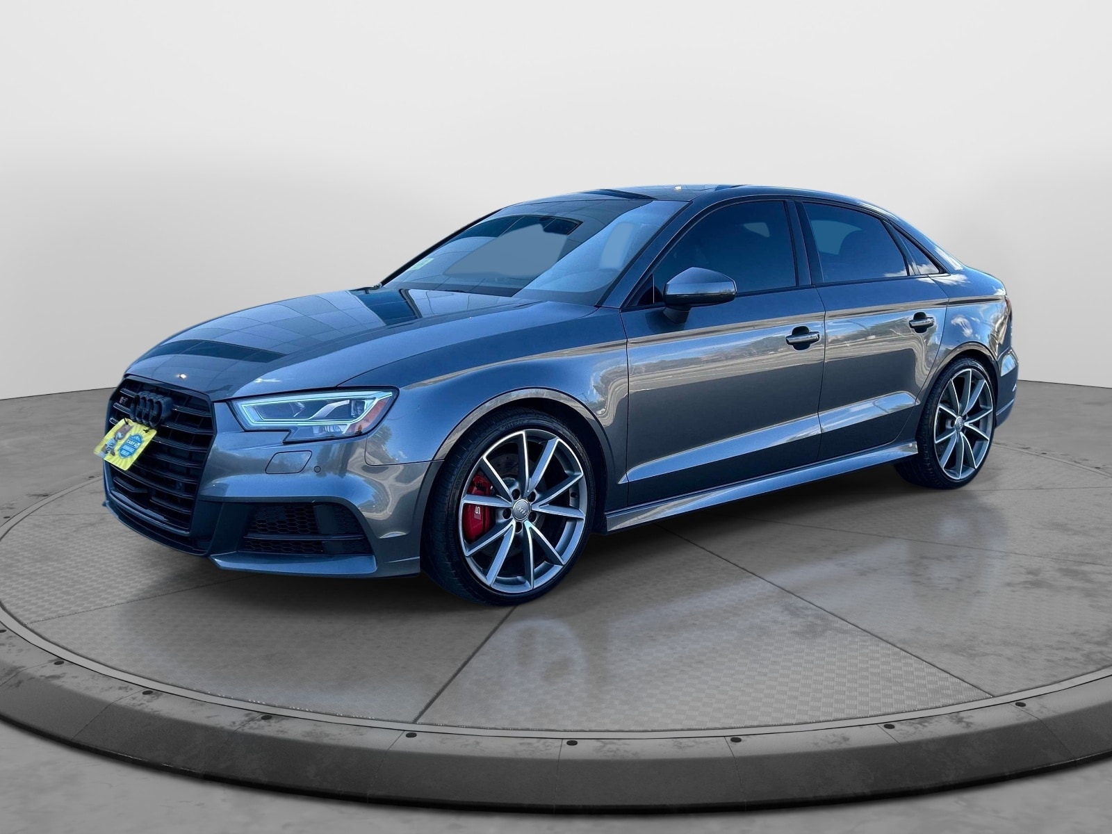 Carbide Gray 2017 Audi S3 2.0T quattro Premium Plus AWD Sedan All-Wheel Drive Automatic