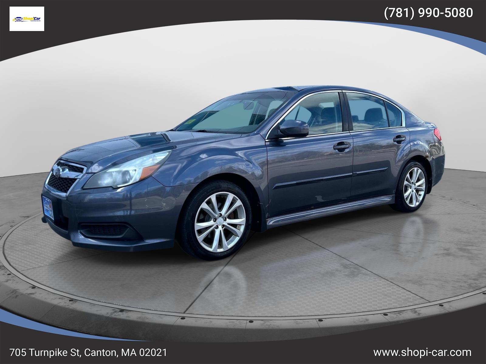 Carbide Gray 2014 Subaru Legacy 2.5i Premium AWD Sedan All-Wheel Drive Continuously Variable Transmission