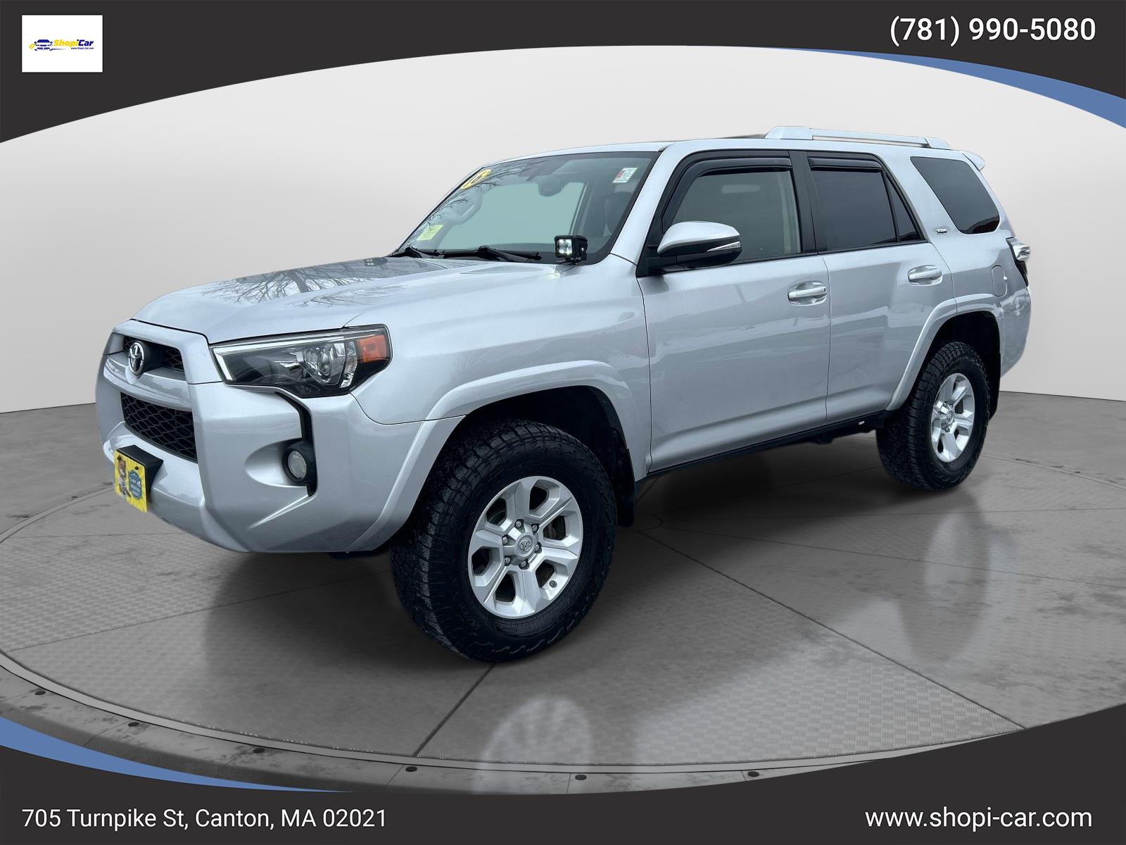 Classic Silver 2016 Toyota 4Runner SR5 Premium 4WD SUV / Crossover Four-Wheel Drive Automatic