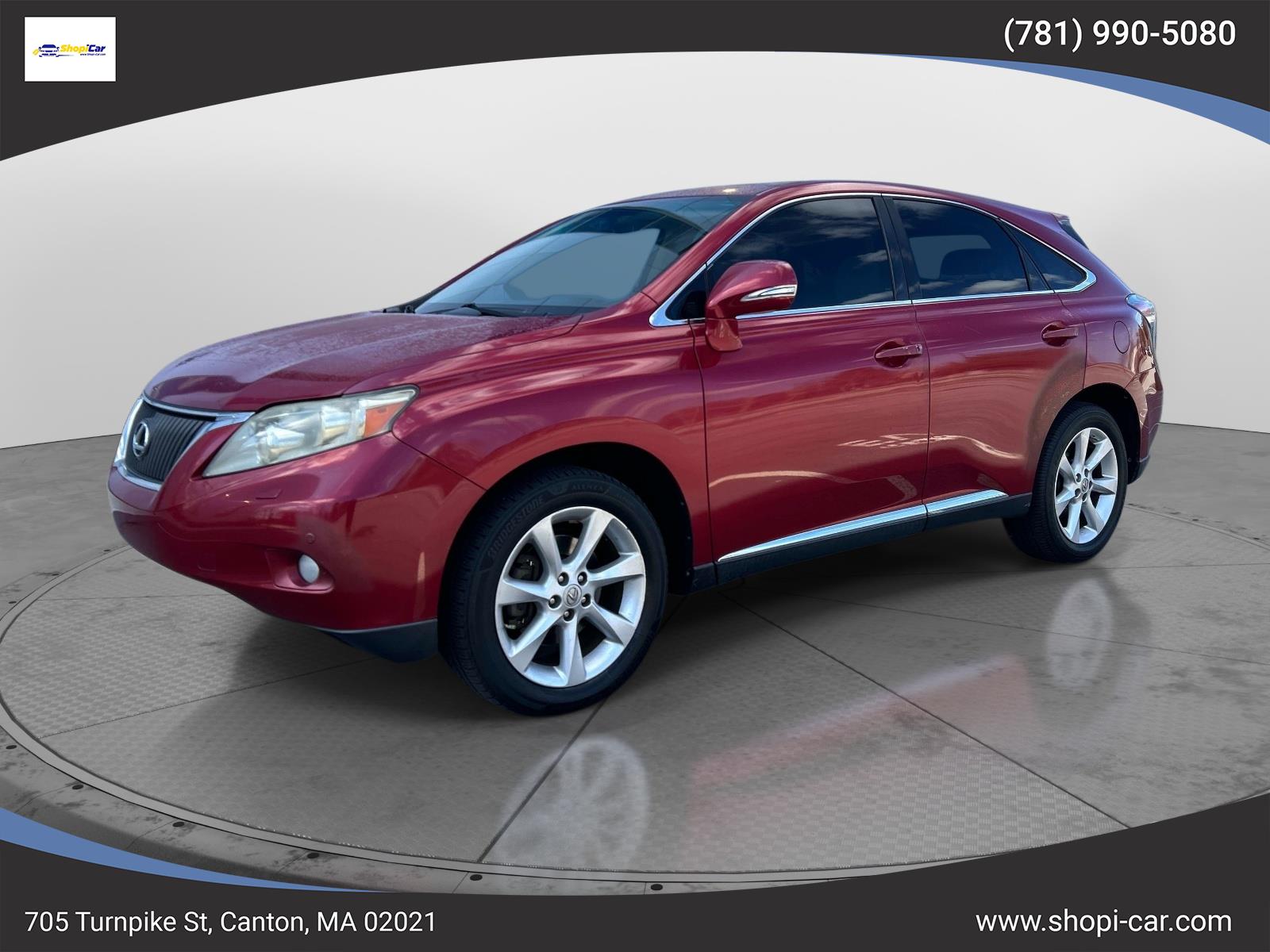Matador Red Mica 2010 Lexus RX 350 FWD SUV / Crossover Front-Wheel Drive Automatic