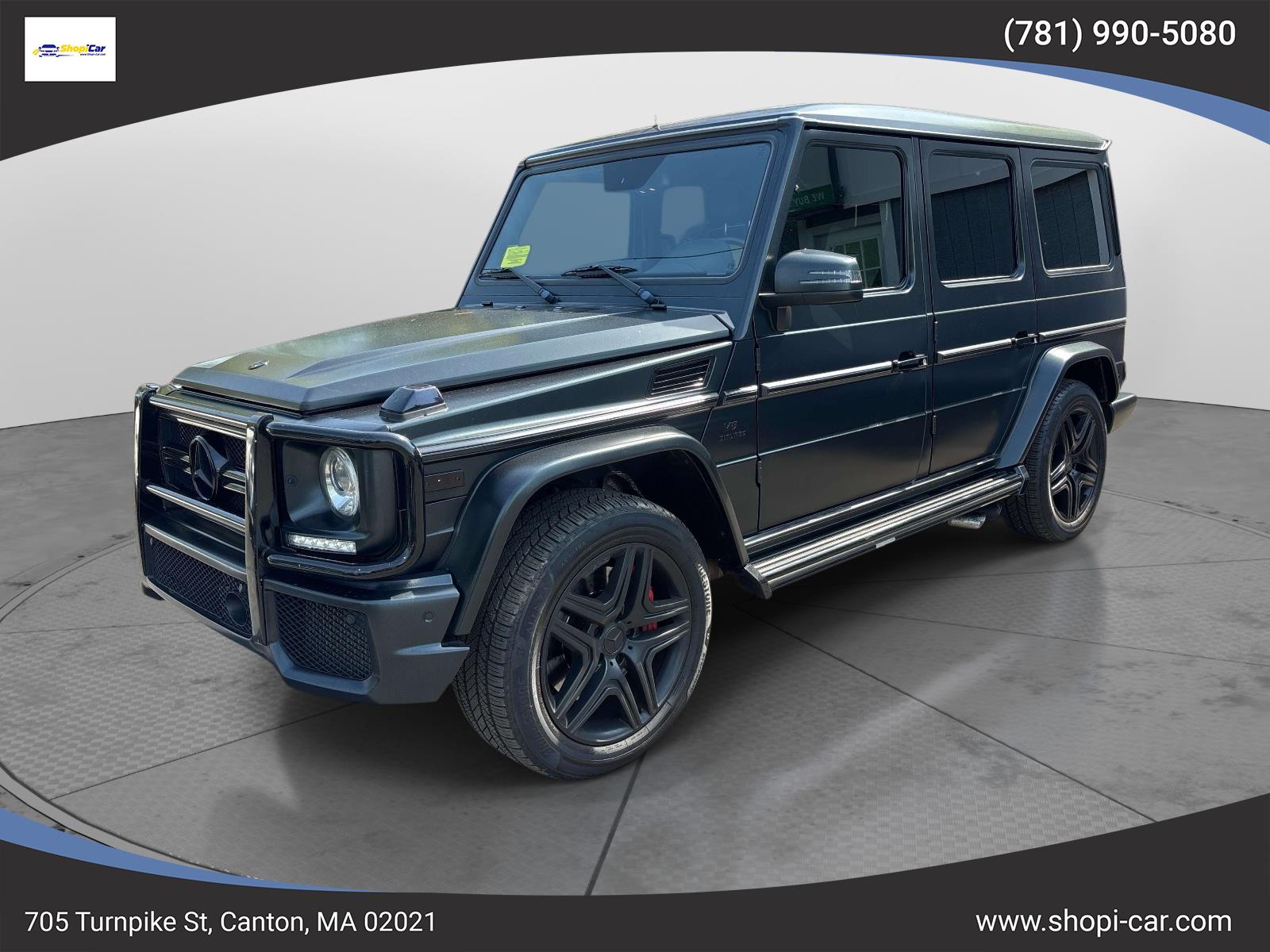 Black 2016 Mercedes-Benz G-Class G 63 AMG 4MATIC SUV / Crossover All-Wheel Drive Automatic