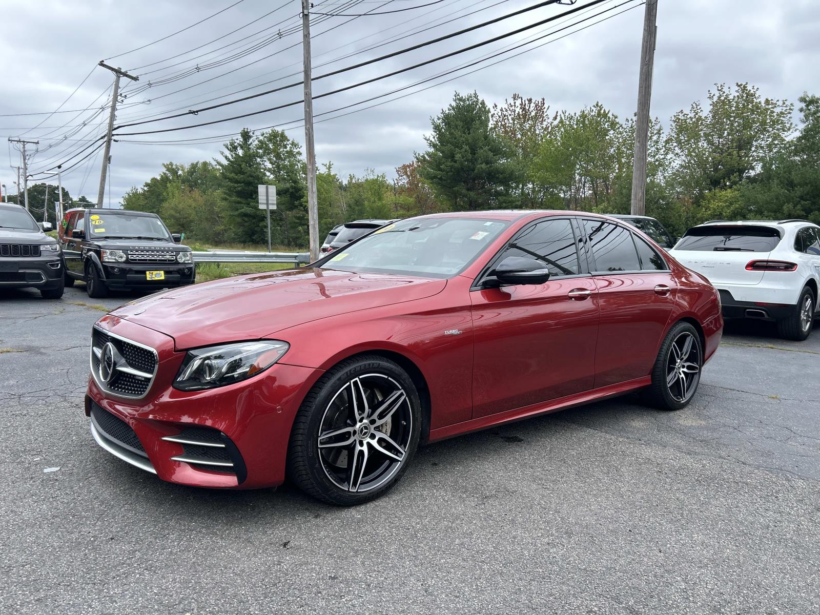 designo Cardinal Red 2019 Mercedes-Benz E-Class Sedan All-Wheel Drive Automatic