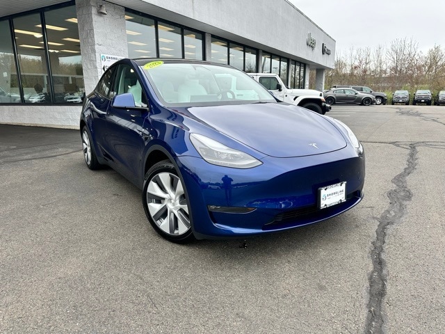 Used 2023 Tesla Model Y Long Range with VIN 7SAYGDEE0PA185432 for sale in Old Saybrook, CT