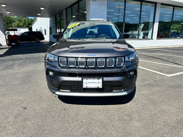 Used 2022 Jeep Compass Limited with VIN 3C4NJDCB4NT190662 for sale in Old Saybrook, CT