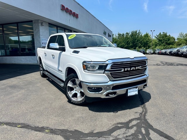 Used 2021 RAM Ram 1500 Pickup Laramie with VIN 1C6SRFJT9MN791400 for sale in Old Saybrook, CT