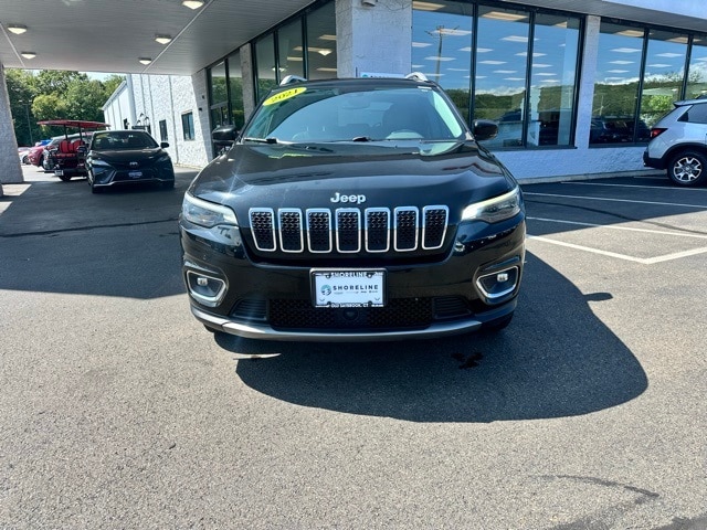 Used 2021 Jeep Cherokee Limited with VIN 1C4PJMDX3MD217597 for sale in Old Saybrook, CT