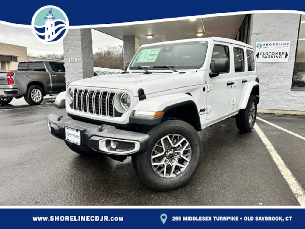 New 2025 Jeep Wrangler 4-DOOR SAHARA Sport Utility