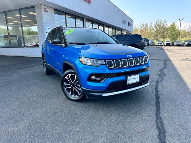 Used 2022 Jeep Compass Limited with VIN 3C4NJDCBXNT184879 for sale in Old Saybrook, CT