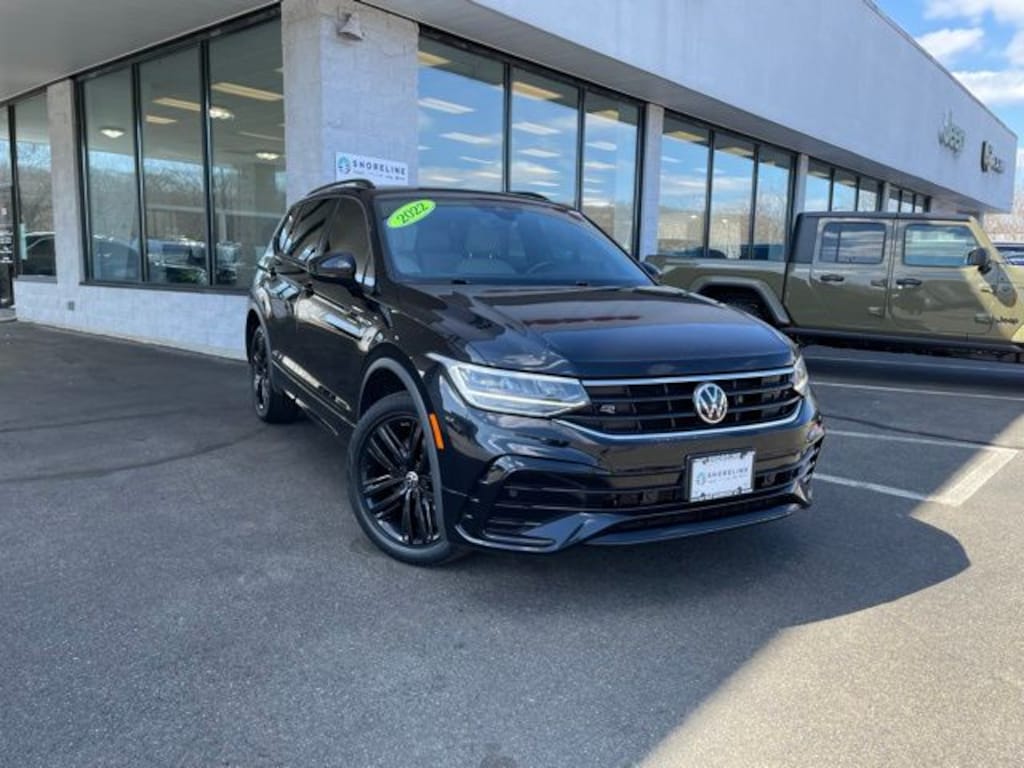 Used 2022 Volkswagen Tiguan 2.0T SE R-Line Black SUV