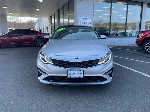 Used 2019 Kia Optima LX with VIN 5XXGT4L34KG334651 for sale in Old Saybrook, CT