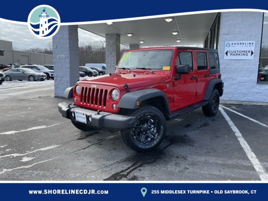 Used 2017 Jeep Wrangler JK Unlimited Sport 4x4 SUV