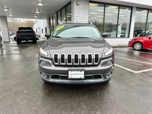 Used 2018 Jeep Cherokee Limited with VIN 1C4PJMDX2JD585040 for sale in Putnam, CT