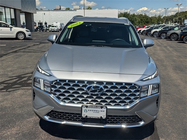 Certified 2023 Hyundai Santa Fe Blue with VIN 5NMS2DA18PH023053 for sale in Old Saybrook, CT