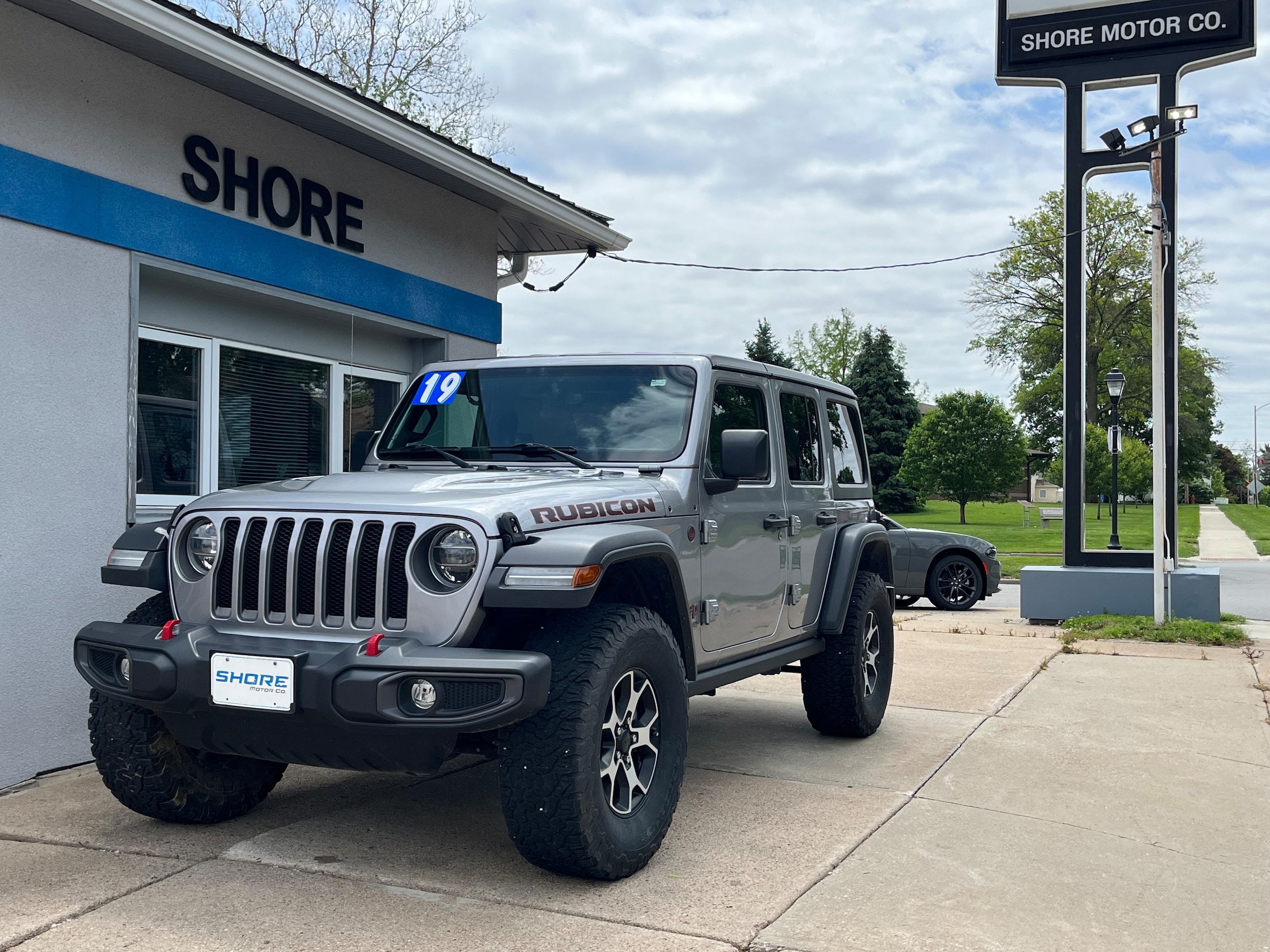 Used 2019 Jeep Wrangler Unlimited Rubicon with VIN 1C4HJXFN4KW562771 for sale in Clarinda, IA