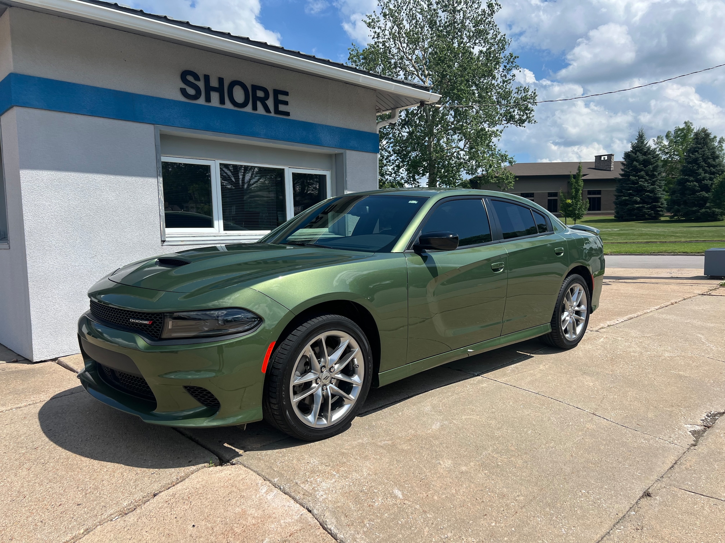 Used 2023 Dodge Charger GT with VIN 2C3CDXMG9PH509435 for sale in Clarinda, IA