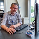 Staff member James Larcombe  from e82915fa5701