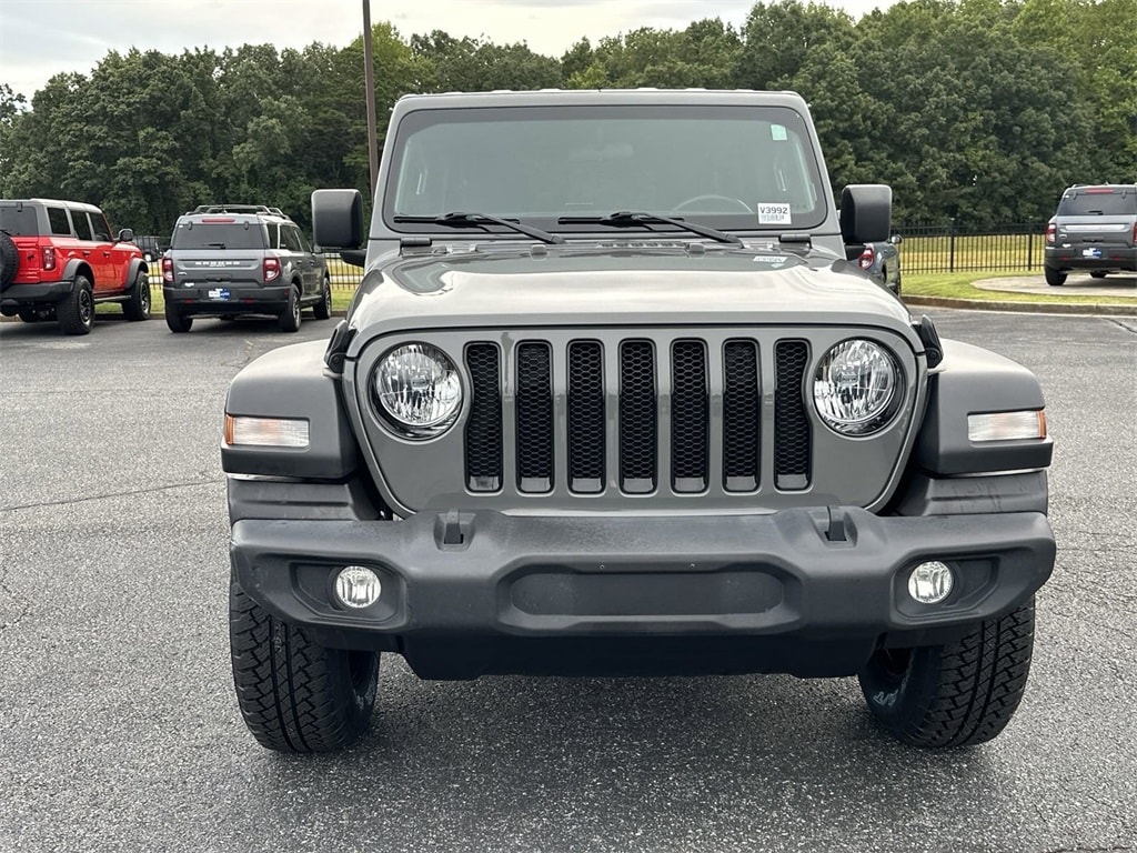 Used 2021 Jeep Wrangler Unlimited Altitude with VIN 1C4HJXDN8MW766687 for sale in Jasper, GA