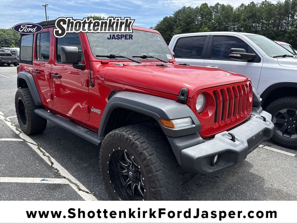 Used 2018 Jeep Wrangler Unlimited Sport SUV