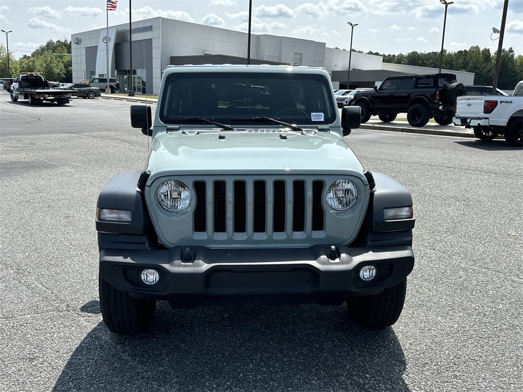 Used 2023 Jeep Wrangler 4-Door Sport S with VIN 1C4HJXDG5PW679786 for sale in Jasper, GA